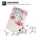 thumbnail image 6 of Dteck Folio Case for iPad 10th Generation 10.9 Inch 2022, Slim Cute Pattern Flip Stand Case Auto Wake Sleep Smart Cover for iPad 10th Gen, Elephant, 6 of 7