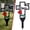 Mom 2Pcs, variant on Metal Cemetery Memorial Plaque for Remembrance,"Miss You" Memorial Cross Ground Stake with Heart,Remembrance Grave Marker for Cemetery Garden, Outdoor Memorials Decor,1Pcs