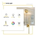 thumbnail image 3 of KAISITE Modern Bathroom Vanity Light 24 inch Dimmable Gold Bathroom Light Fixtures for Bathroom Wall Sconce with 3500K Warm Light Bedroom, 3 of 9