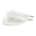thumbnail image 3 of Unique Bargains Corner Guards Edge Protector Furniture Table Corner Protectors Adhesive Soft Silicone White 30x30x9mm 10 Pcs, 3 of 4