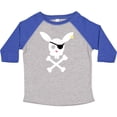 thumbnail image 3 of Inktastic Cute Easter Pirate Bunny with Eyepatch and Earring Boys or Girls Toddler T-Shirt, 3 of 5