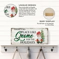 thumbnail image 2 of LifeSong Milestones No Place Like Gnome Tabletop Sign Christmas Decorations for Living Room, 2 of 7