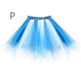 thumbnail image 2 of STAOEDU Womens Pleated Gauze Short Skirt Adult Tutu Dancing Skirt, 2 of 3