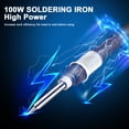 thumbnail image 4 of SREMTCH 100W Digital Display Soldering Iron Station Kit, Auto Sleep, Soldering Iron Station Kit, 4 of 6