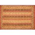 thumbnail image 1 of Ahgly Company Indoor Rectangle Oriental Orange Modern Area Rugs, 5' x 8', 1 of 4