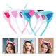 thumbnail image 3 of 5 diademas con orejas de animal: aros brillantes para el pelo para niñas, lindas orejas de gato, accesorios para disfraz de cosplay, fiestas de cumpleaños y Halloween., 3 of 8