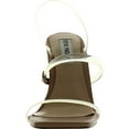 thumbnail image 3 of Steve Madden Women's Gracey Faux Leather Strappy Slingback Heeled Sandal, 3 of 3