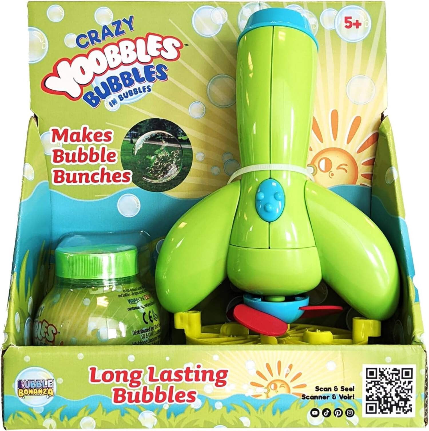 Crazy Yoobbles Bubbles in Bubbles Blower