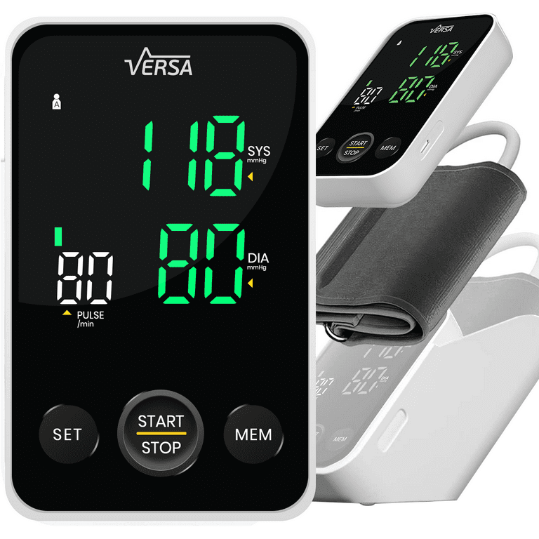 Care Touch Versa Blood Pressure Monitor, Upper Arm BP Monitor with Storage  and Blood Pressure Cuff - Digital Blood Pressure Machine for Home and