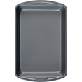 thumbnail image 3 of GoodCook 13" x 9" Rectangular Nonstick Steel Bake and Roast Pan, Gray, 3 of 5