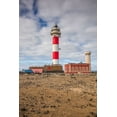 thumbnail image 2 of Bibikow, Walter 11x14 Black Ornate Wood Framed with Double Matting Museum Art Print Titled - Canary Islands-Fuerteventura Island-El Cotillo-Faro de Toston lighthouse, 2 of 4