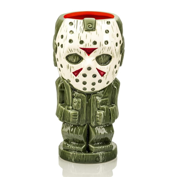 Taza Friday The 13th Geeki Tikis Jason Voorhees de cerámica, 770 ml