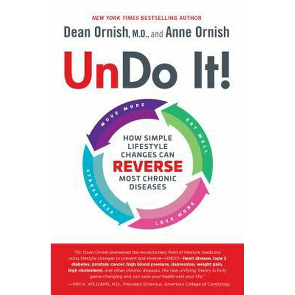 Pre-Owned Undo It!: How Simple Lifestyle Changes Can Reverse Most Chronic Diseases (Hardcover) 052547997X 9780525479970