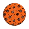 thumbnail image 3 of Rv Spare Tire Cover 17 inch - pumpkin bats halloween Tire Covers for Trailers, Adjustable Camper Spare Tire Cover, 3 of 7