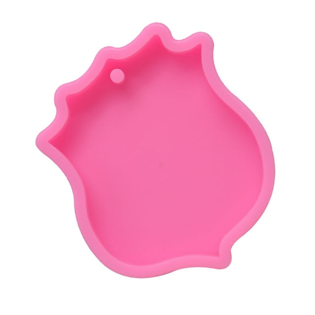 Monstrate Moldes de resina epoxi, joyería de silicona, forma de policía, hacer arte, pendientes hechos a mano, molde colgante, collar de pastel, llavero Herramientas y accesorios para hornear No.02 Monstrate HA061141-02