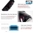 thumbnail image 6 of CPW Compatible With 1999-2006 Chevrolet Silverado And 1999-2003 GMC Sierra Tail Lights Pair Set Video Show Black/Smoke, 6 of 6