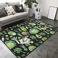thumbnail image 3 of Area Rugs For Living Room Decor - Asparagu vegetable Soft Anti Slip Throw Washable Rugs 5x7 For Bedroom, Indoor Carpet For Bedroom Living Room 80x58In, 3 of 7