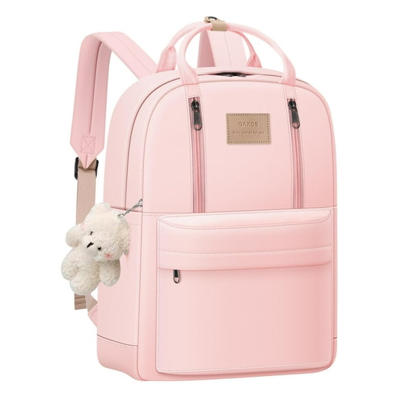 Mochila GAXOS, bonita para la escuela, estética, monedero rosa para niñas