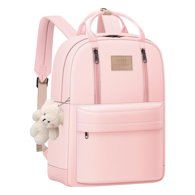 Mochila GAXOS, bonita para la escuela, estética, monedero rosa para niñas