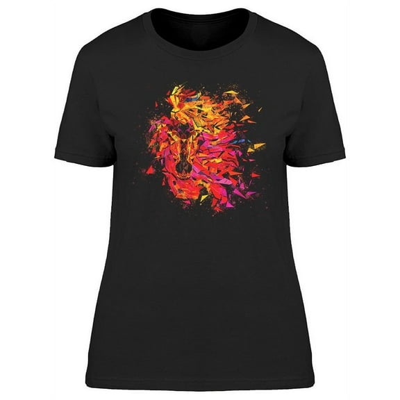 Low Polygon Horse T-Shirt Women -Image by Shutterstock, Female Large