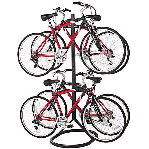 freestanding bike rack for 4 bikes