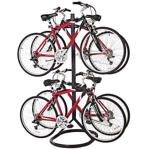 Racor Freestanding Bike Rack, Black