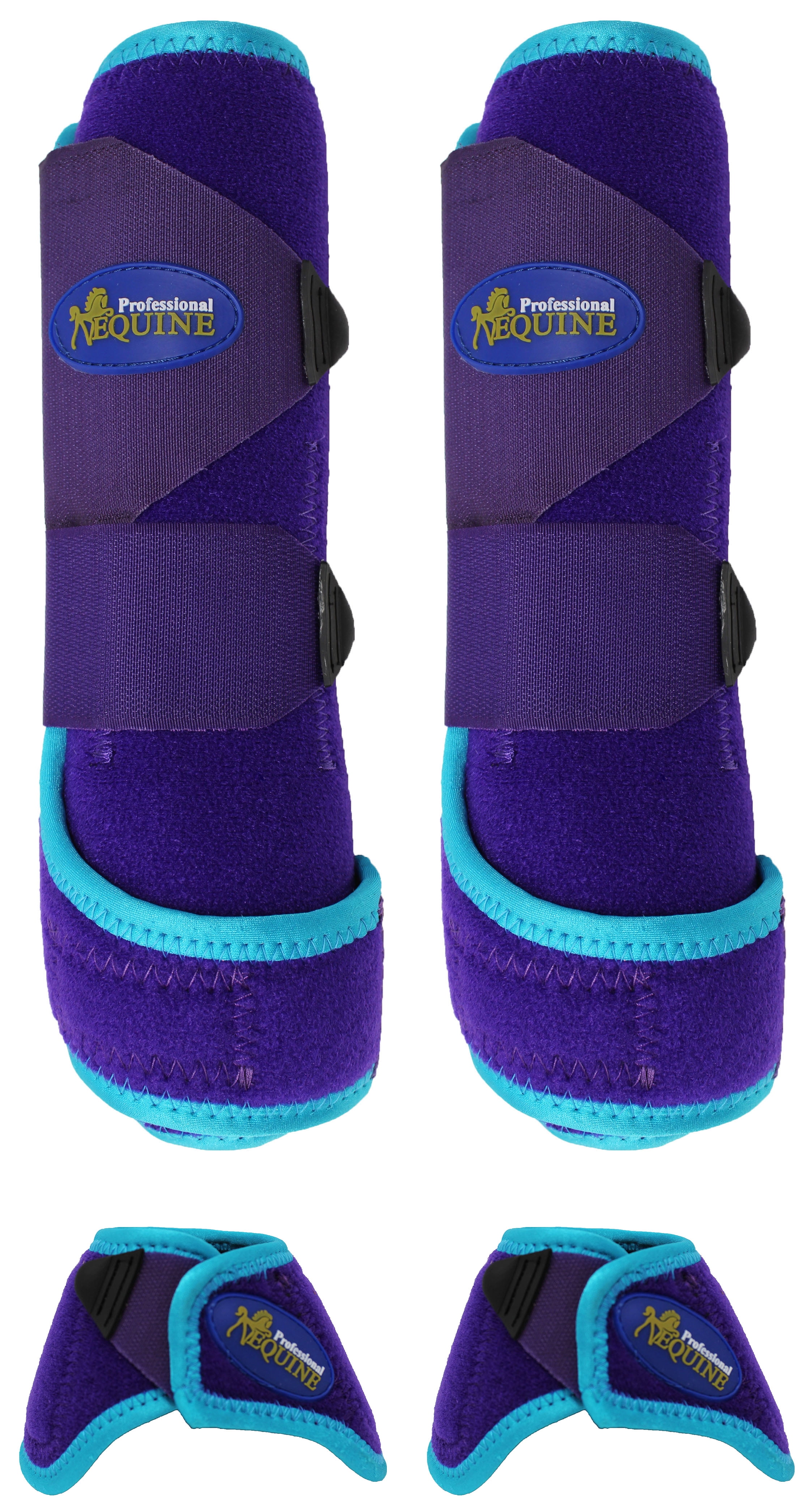 Horse Medium Professional Equine Sports Medicine Splint Bell Boots