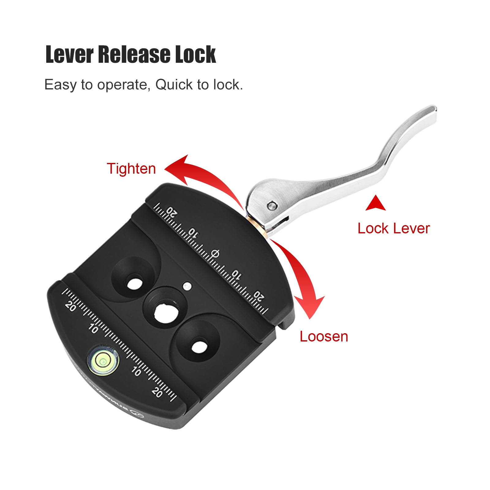 SUNWAYFOTO&nbsp;AC-60 60mm&nbsp;Arca&nbsp;Swiss&nbsp;Quick&nbsp;Release&nbsp;Lever Clamp