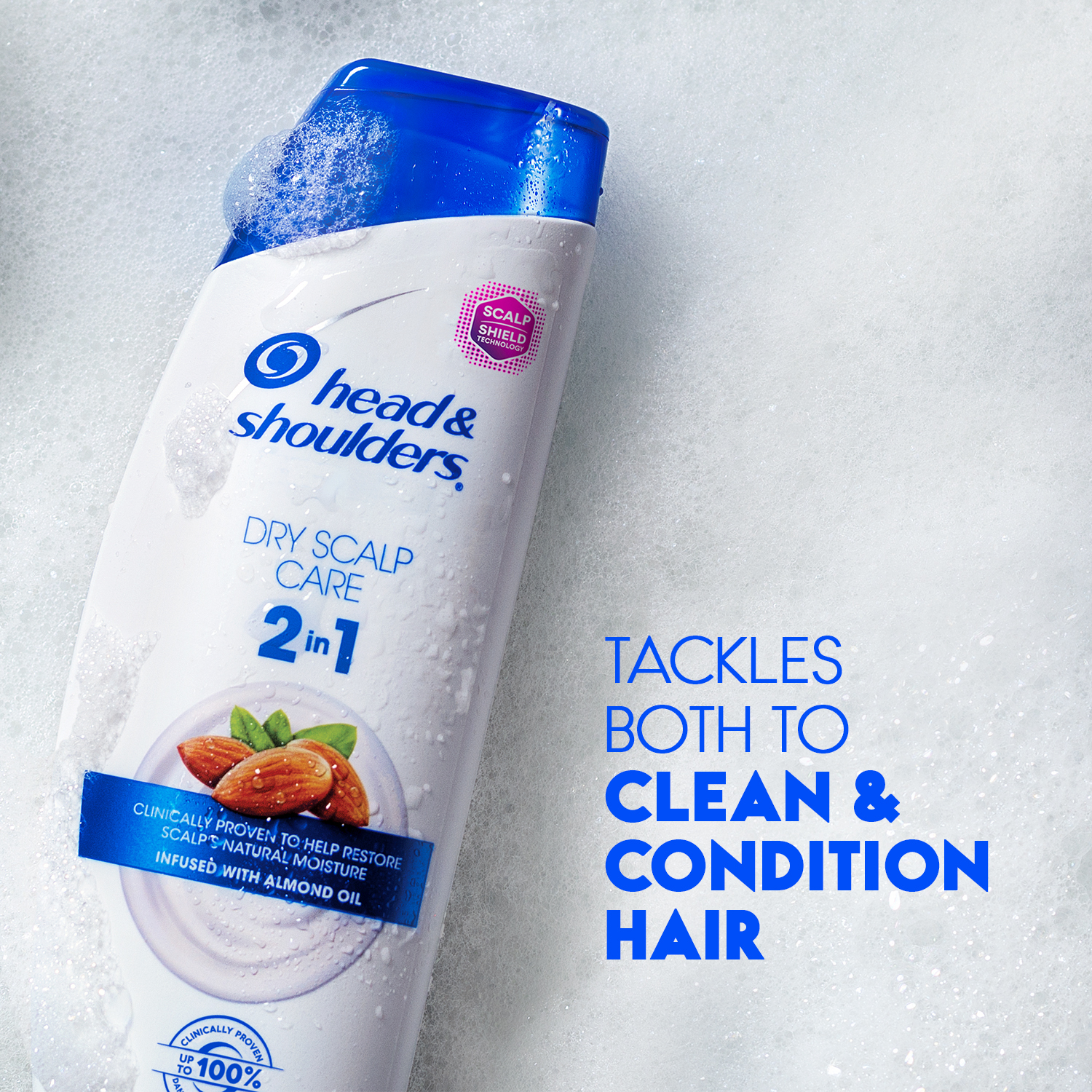Head & Shoulders Dry Scalp Care Anti-Dandruff 2-in-1 Shampoo + Conditioner, 13.5oz - image 5 of 10
