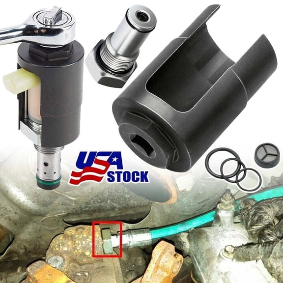 6.0 IPR Valve Socket and Air Test Fitting Tool Set Fit For Ford 6.0L Powerstroke