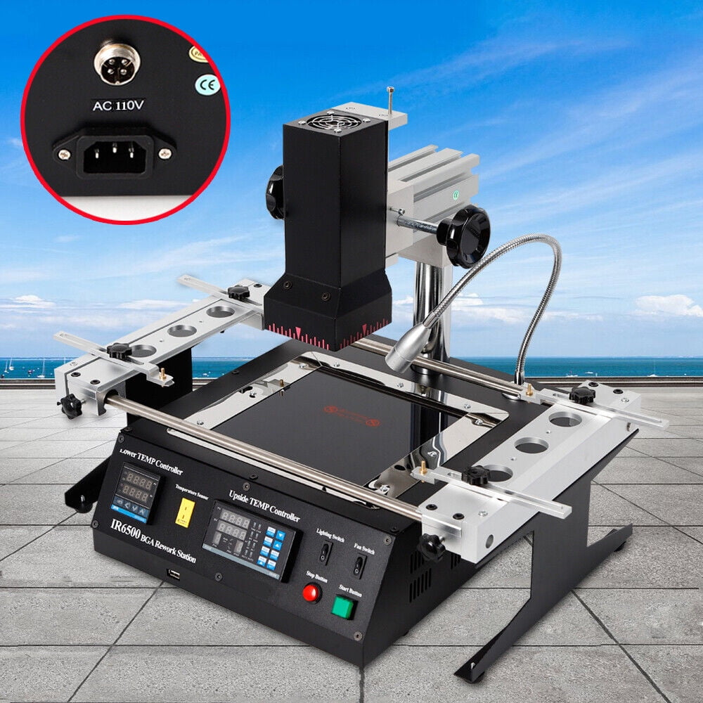 Infrared BGA Rework Station With Temperature Control - Soldering Welding Workstation For Precision Electronics Soldering And Desoldering
