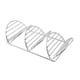 thumbnail image 2 of El soporte para tacos de material acero inoxidable la adaptaciónción a la mayoría de platos y freidoras de aire apto para lavavajillas y horno de grado alimenticio, Capacidad para 3 perfecl Soporte de taco, 2 of 7