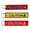 CAUTION Red, variant on CAUTION DIVER Print Embroidery Tag Keychain Keyring Key Chain Pendant Gift