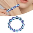 thumbnail image 1 of Pulsera De Ojo Azul, Pulsera Hecha A Mano Con Dije De Mal De Ojo, Amuleto Turco Con Cuentas Malvadas Para Mujeres, Hombres, Adolescentes, Niñas Y Niños, Protección, 1 of 7