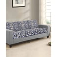 thumbnail image 2 of Vintage Boho Couch Cushion Covers Stretch, Washable Sofa Seat Covers Individual Seat Cushion Sofa Slipcovers Neutral Abstract Flowers Pattern Aesthetic Couch Cover Furniture Protector S-1PCS, 2 of 7