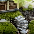 thumbnail image 2 of Yoone 2Pcs Mini Resin Garden Miniature Stone Steps Road Staircase Landscape Ornament, 2 of 6
