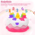 thumbnail image 4 of Juguete Pastel de Cumpleaños Love&Mini Musical Interactivo para Niños Pequeños, 4 of 9