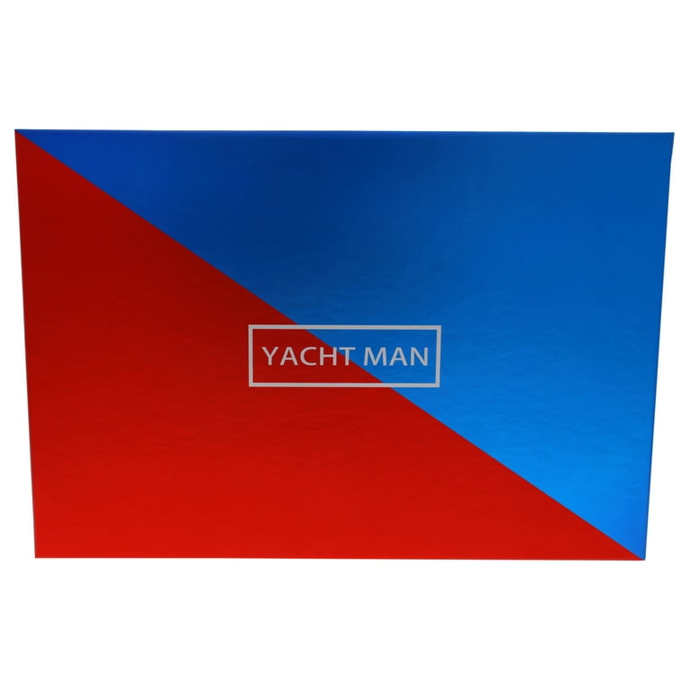 香水(男性用) 100mlX3 YACHT MAN BLUE, CHOCOLATE & RED Myrurgia Yacht Man Blue and Red Gift Set for Men, EDT Spray