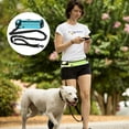 thumbnail image 4 of fastboy Laisse pour Chien Fournitures pour Animaux Corde pour Chiot Corde Mains Libres Rétractable Multicolore Sac de Sport Polyester Coton Gain de Place Bleu, 4 of 6