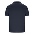 thumbnail image 4 of Men's Casual Polo Shirt Short Sleeve Classic Lapel T-Shirt Golf Shirt with Zipper, 4 of 5