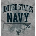 thumbnail image 2 of United States Navy Eagle Anchor 1775 Toddler Boy Girl T Shirt Infant Toddler Brisco Brands 12M, 2 of 6