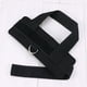 thumbnail image 5 of EeaseMX 2 tobilleras acolchadas con anilla en D para entrenamientos en gimnasio, máquinas de cable y ejercicios con pesas para glúteos y piernas (negras), 5 of 7