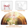 thumbnail image 4 of Picia Yin Yang 1 Print Christmas Tree Skirt , Christmas Tree Skirt Ornaments for Merry Christmas Holiday Party Decorations Indoor Outdoor-30", 4 of 7