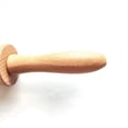 thumbnail image 3 of Rodillo de Cono de Gofre de Helado, Rodillo de Cono Fuerte y Suave, Cono de Pizzelle de Madera, Herramienta con Manejar en Forma de Cono de Gofre, 3 of 5