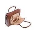 thumbnail image 3 of McKleinUSA W Series, LAKE FOREST, Top Grain Cowhide Leather, 15" Leather Ladies' Laptop Briefcase, Brown (94334), 3 of 5