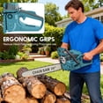 thumbnail image 6 of BAOKALER 20-Inch Gas Chainsaw, 3.4HP Powerful Chainsaws, 10700 RPM 2-Cycle 62CC Heavy Duty Gas Chainsaw, for Farm/Garden/Ranch/Wood Cutting, 6 of 14