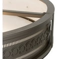 thumbnail image 3 of Meyda Tiffany 186977 Cilindro Circleline 8 Light 42" Wide Semi-Flush Drum Ceiling Fixture, 3 of 7