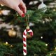 thumbnail image 4 of Decoraciones de Navidad Al Aire Libre 6Pcs Ornamentos de Árbol de Navidad Pintados a Mano, Colgantes de Helado de Caña de Caramelo para Suministros de Fiesta Al Aire Libre de Interior, 4 of 9