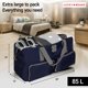 thumbnail image 5 of Bolsa de viaje Lucky Brand, 85 L, plegable, azul marino, 5 of 6