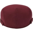 thumbnail image 4 of Kiibsot Men 100% Cotton Newsboy Cap Adjustable Flat Ivy Gatsby Driving Hat, 4 of 7